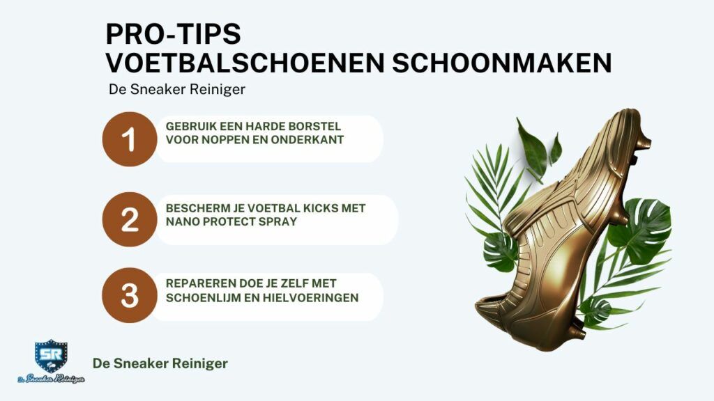 voetbalschoenen schoonmaken