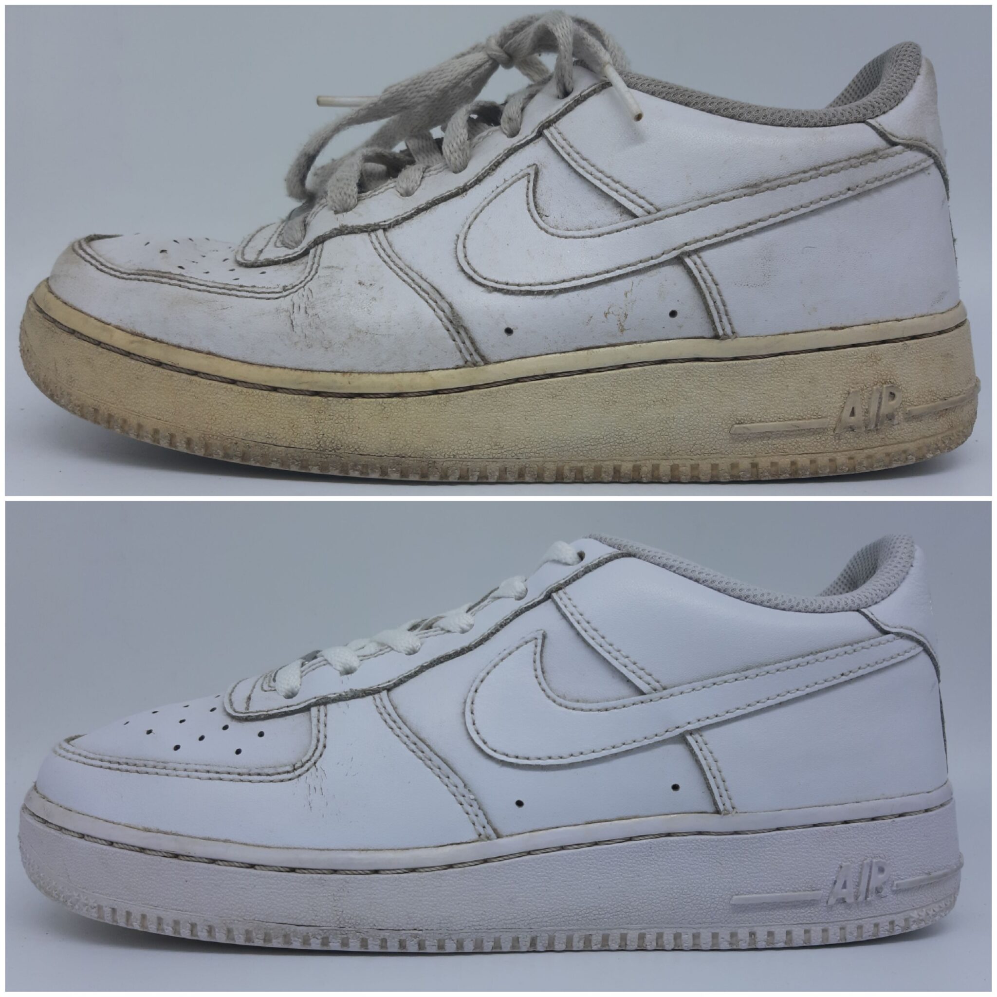 unyellowing sneakers