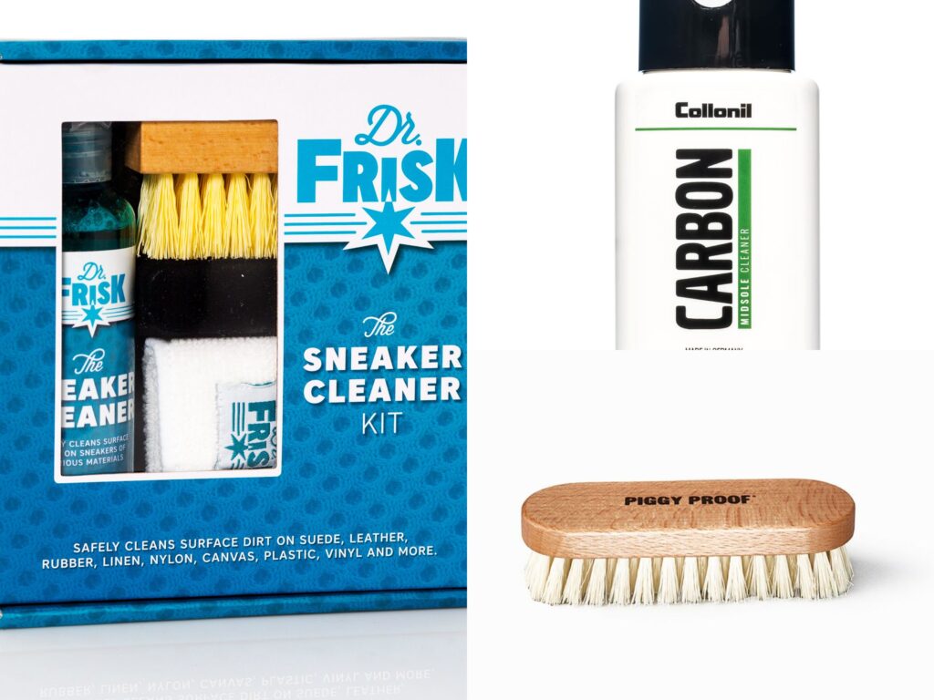 Profi/Designer Schoen Cleaning Pakket - incl. Premium Brush en Midsole Cleaner (voor alle materialen)