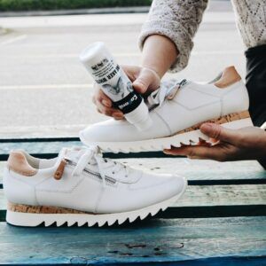 Witte leren sneakers schoonmaken Nr1 tips van Frank