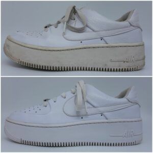 sneakers ontgelen