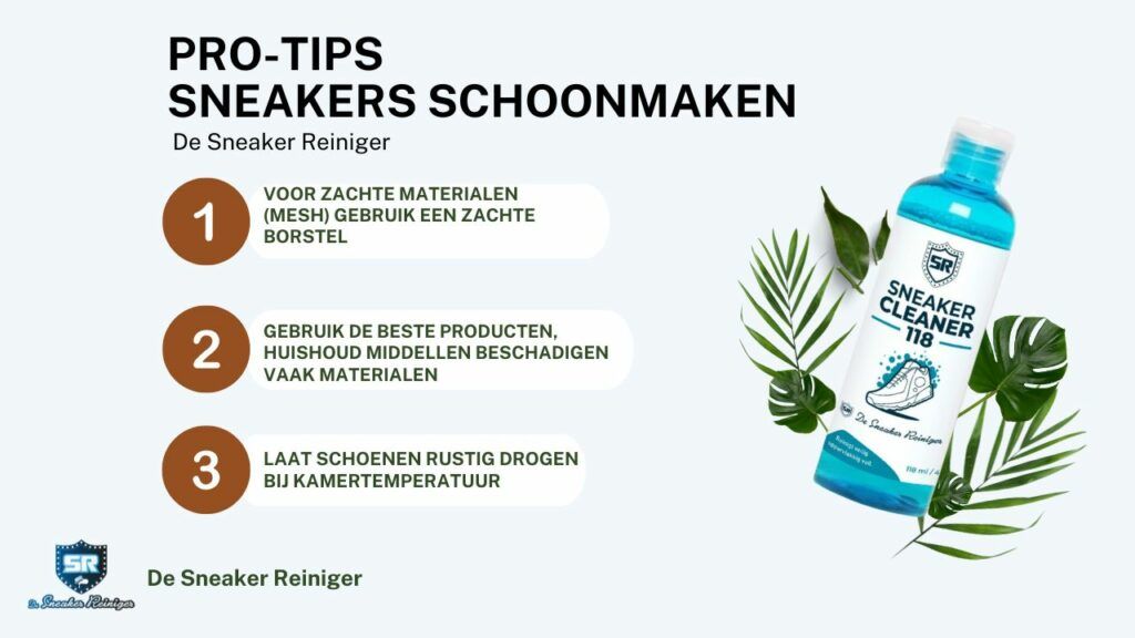 sneakers schoonmaken