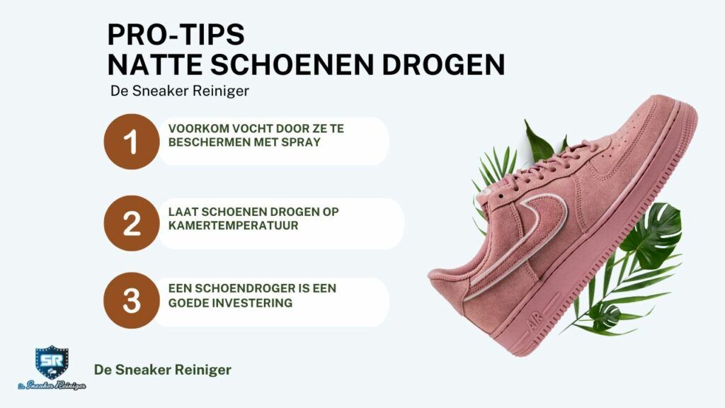 natte schoenen drogen