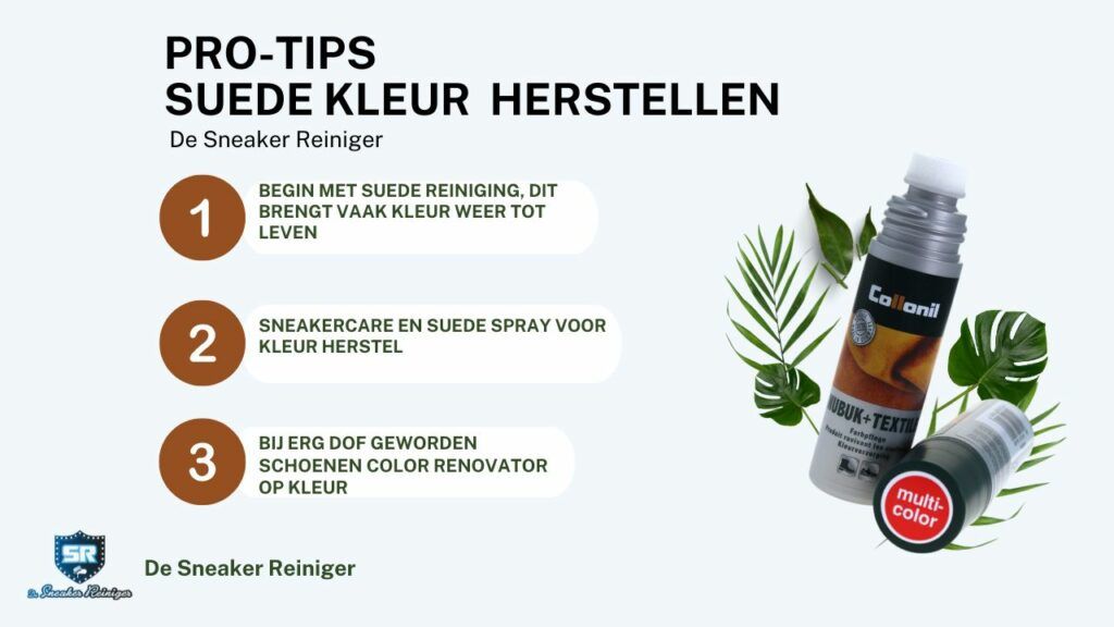 Suede kleur herstellen 4 stappen en de beste tips