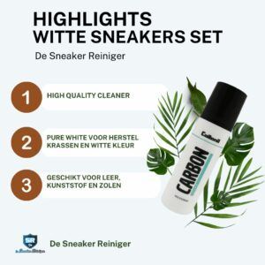 witte sneakers schoonmaken