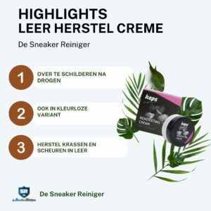 leer herstel creme