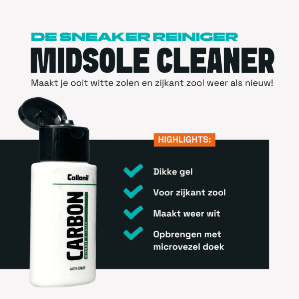 midsole cleaner voor schone zolen