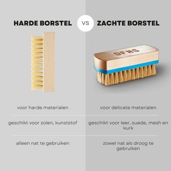 harde vs zachte borstel