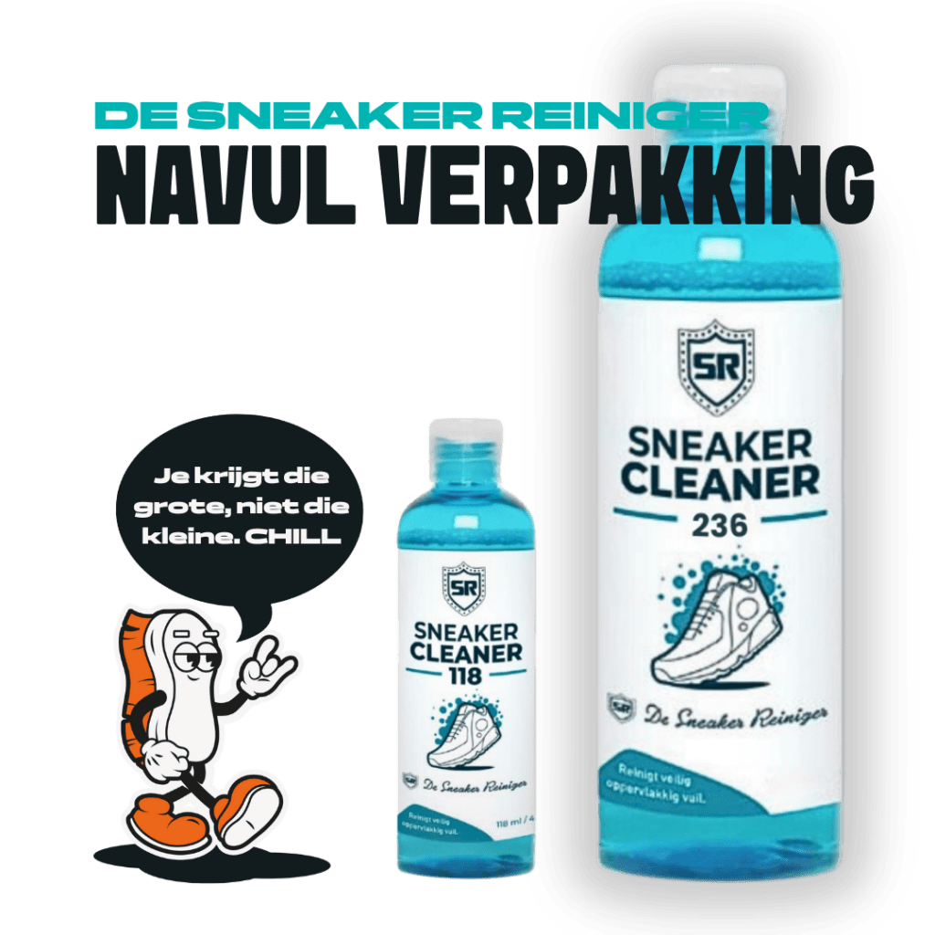 De Sneaker Reiniger Sneakercleaner 236ml (Frank's favoriet)