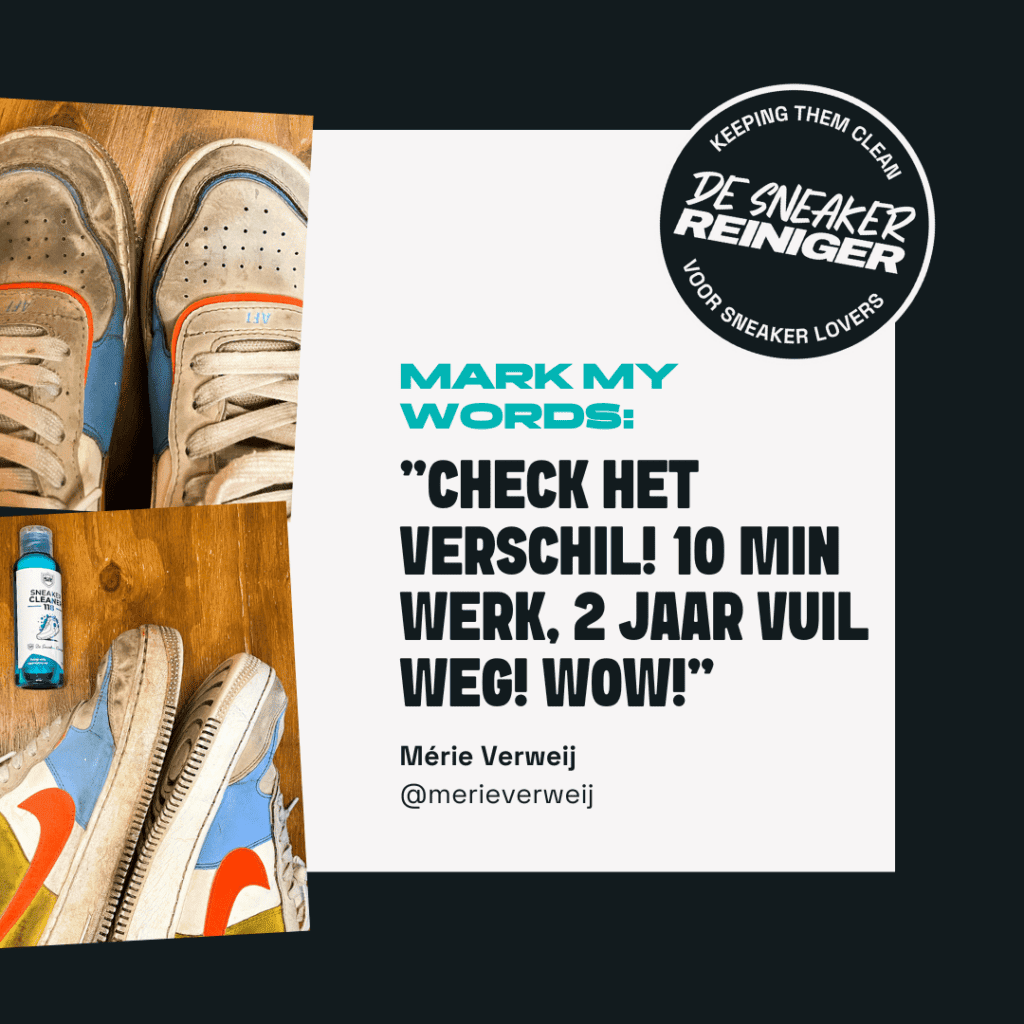 Vlekken uit sneakers en schoenen verwijderen (complete gids) 4 review sneakercleaner