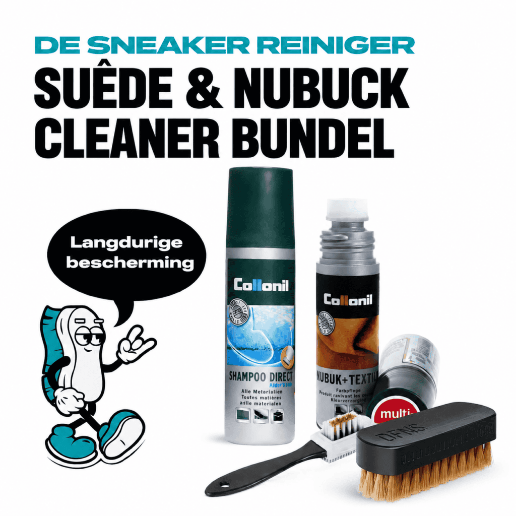 Suède & Nubuck Cleaner Bundel – Herstel je Sneakers Zonder Schade