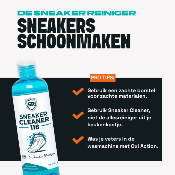 sneakers schoonmaken