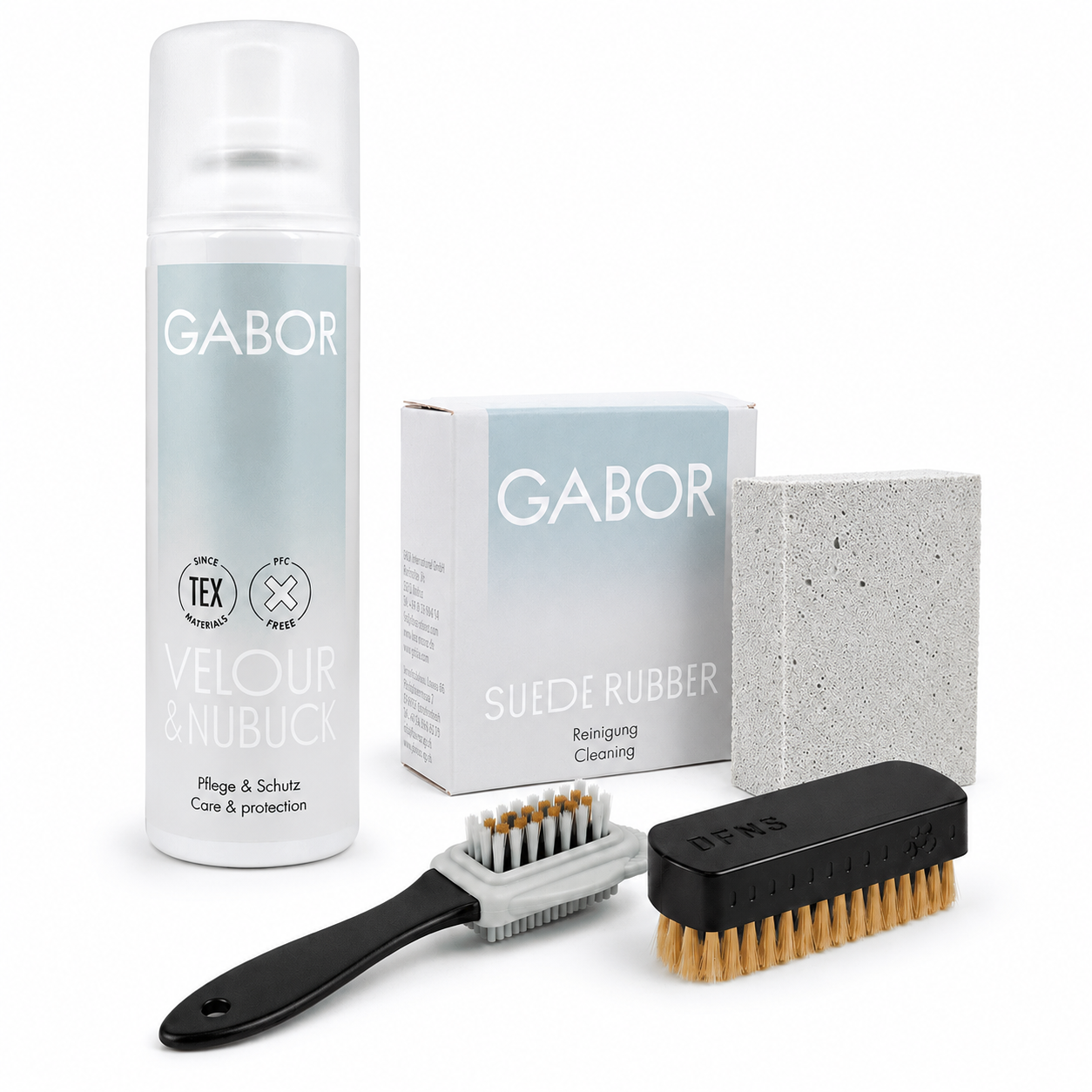 droog reinigen suede set