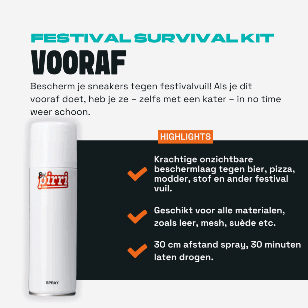 Sneaker reiniger spray voor effectieve bescherming tegen vuil en vlekken.