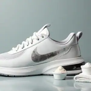 zwarte strepen schoen