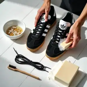 adidas samba schoonmaken