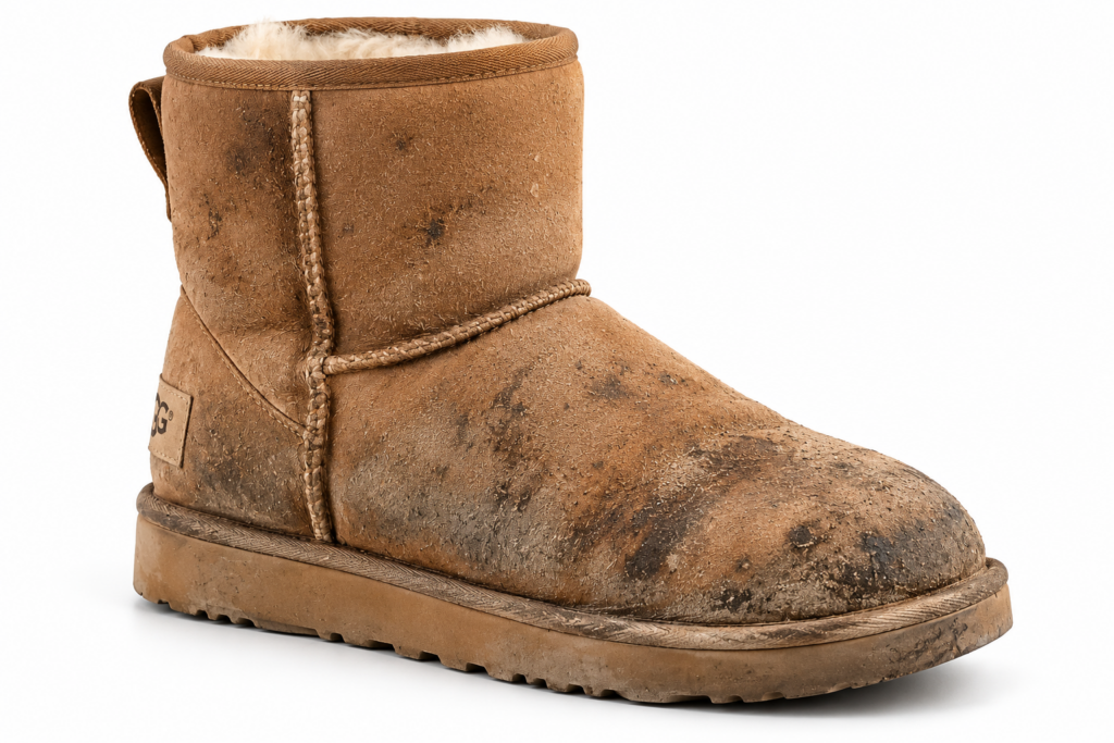 Uggs schoonmaken en onderhouden 14 Ugg vies