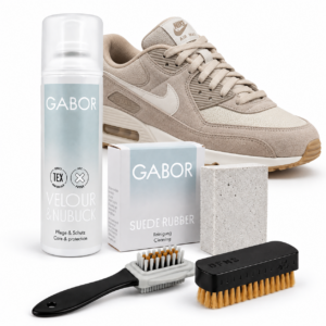 suede droog verzorgings set