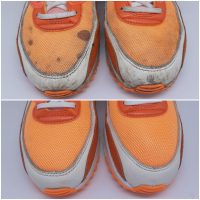 verfvlek schoenen