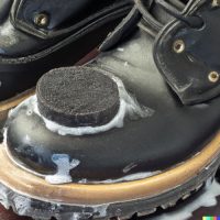 werkschoenen schoonmaken